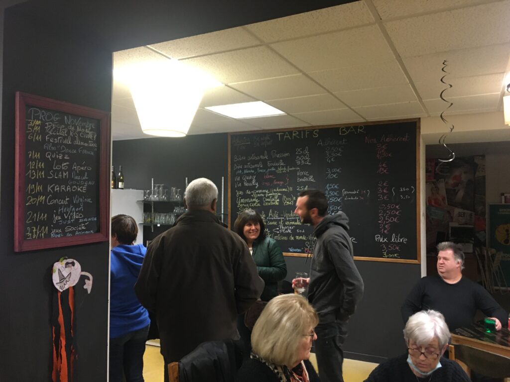 photo de groupe au café o'Berry